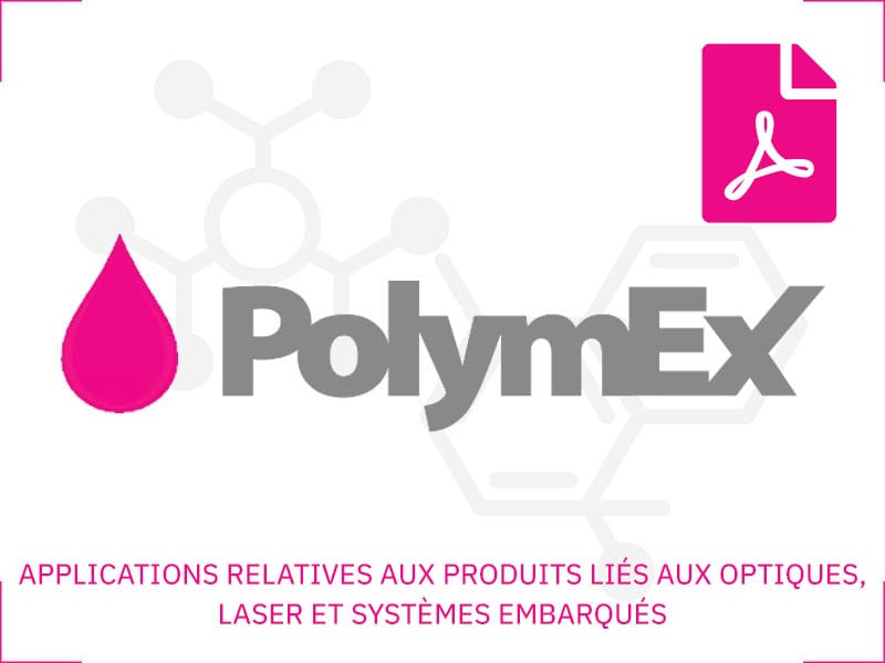 APPLICATIONS RELATIVES AUX PRODUITS LIÉS AUX OPTIQUES, LASER ET SYSTÈMES EMBARQUÉS