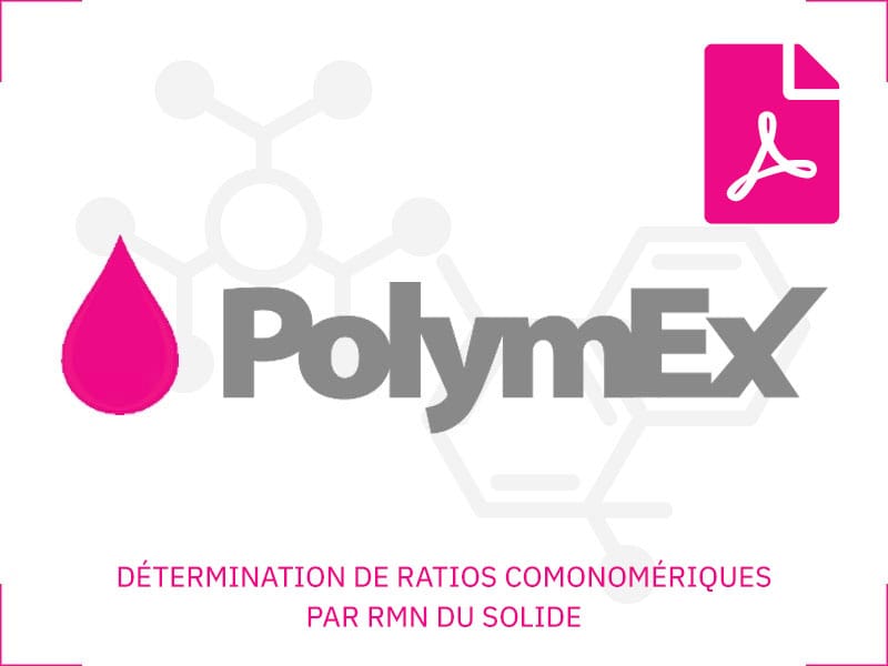 DÉTERMINATION DE RATIOS COMONOMÉRIQUES PAR RMN DU SOLIDE