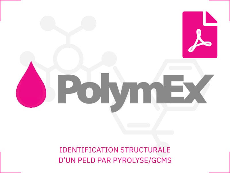 IDENTIFICATION STRUCTURALE D’UN PELD PAR PYROLYSE/GCMS